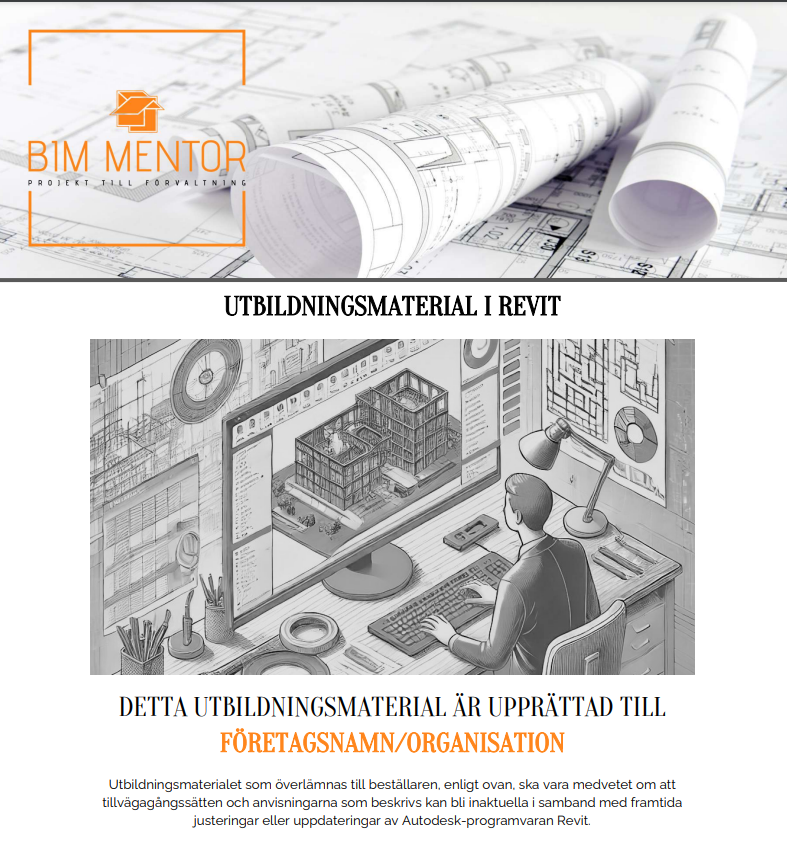 Anpassad Revit-utbildning